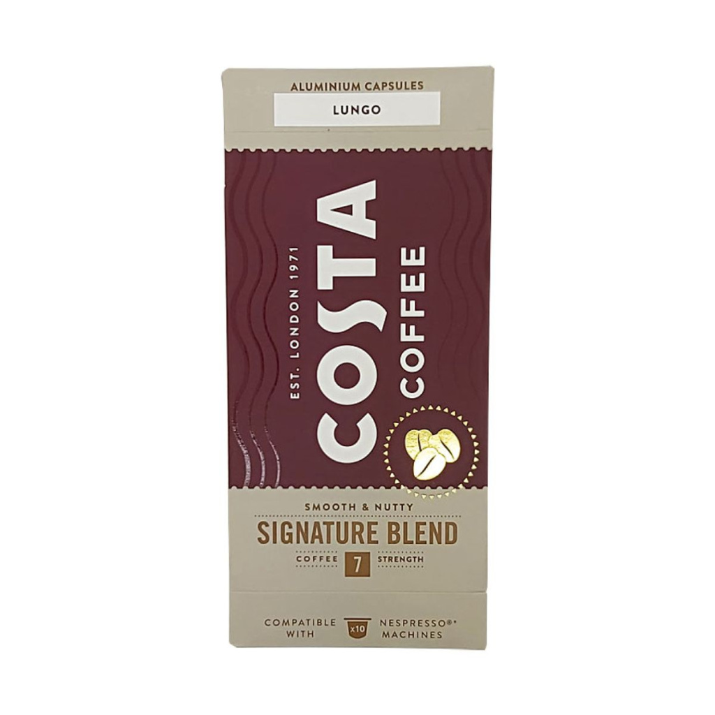 Billy undskyldning trug dTest: Costa Coffee Lungo - výsledky testu kávových kapslí