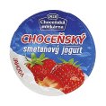 Choceňská mlékárna Smetanový jahodový jogurt