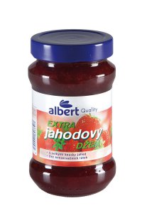 Albert quality Extra jahodový džem