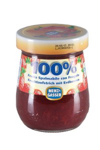 Menz & Gasser 100% ovocná pomazánka z jahod