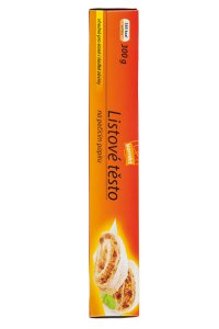 Globus / Korrekt Listové těsto na pečicím papíru