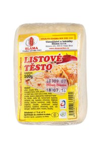 Sláma Listové těsto