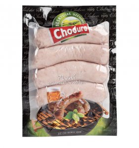 Beskydské uzeniny Chodura Pivní grilovací klobása